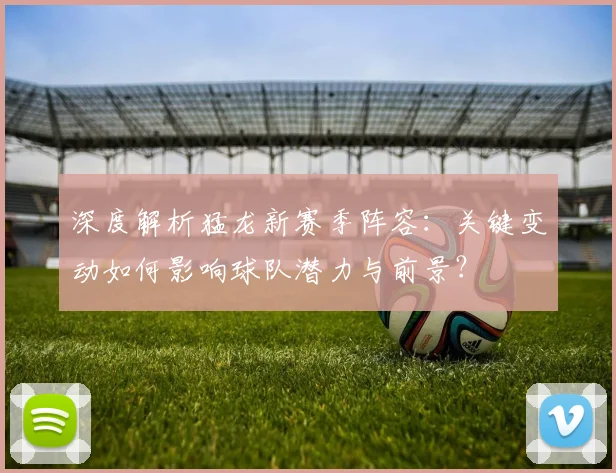 深度解析猛龙新赛季阵容:关键变动如何影响球队潜力与前景?