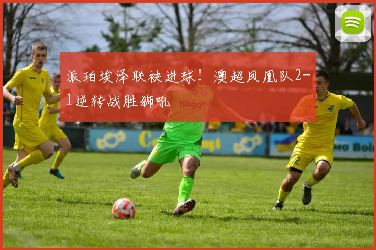派珀埃泽联袂进球！澳超凤凰队2-1逆转战胜狮吼